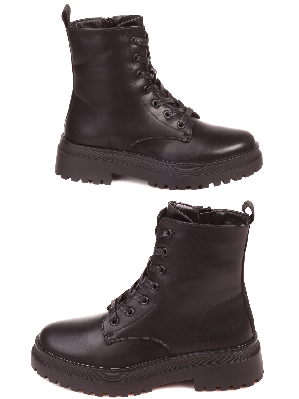 Ежедневни дамски боти в черно 2R-21622 black