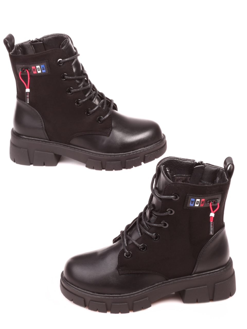 Ежедневни детски боти в черно 19R-21628 black