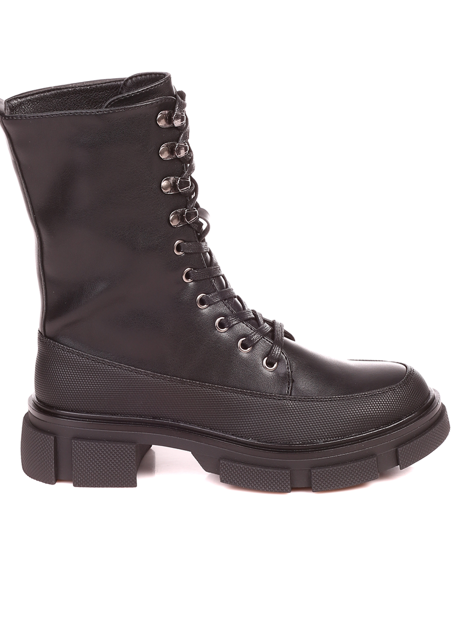 Ежедневни дамски боти в черно 2S-21714 black