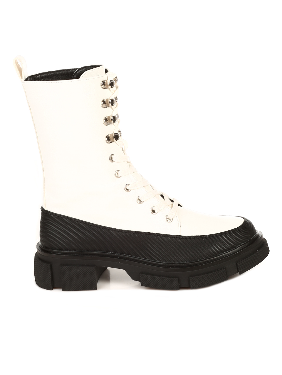 Ежедневни дамски боти в бяло 2S-21714 white