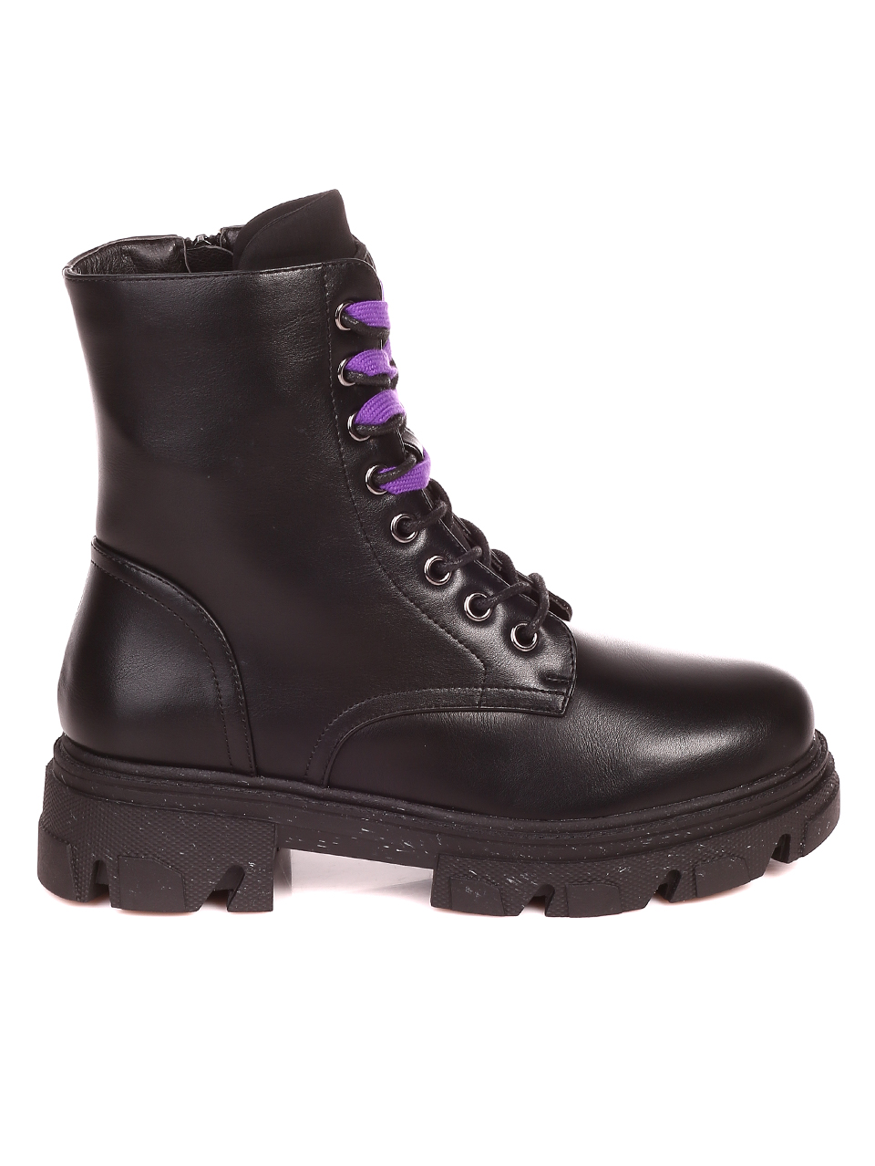 Ежедневни дамски боти в черно 2R-21620 black
