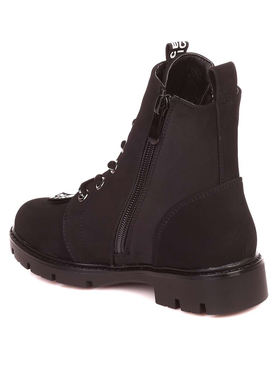 Ежедневни детски боти в черно 19R-21630 black-20539