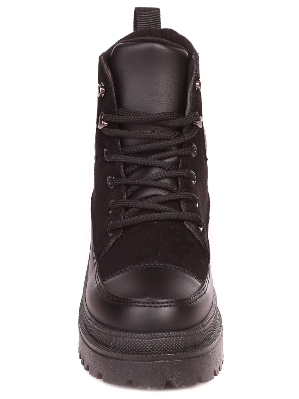 Ежедневни дамски боти в черно 2U-21511 black