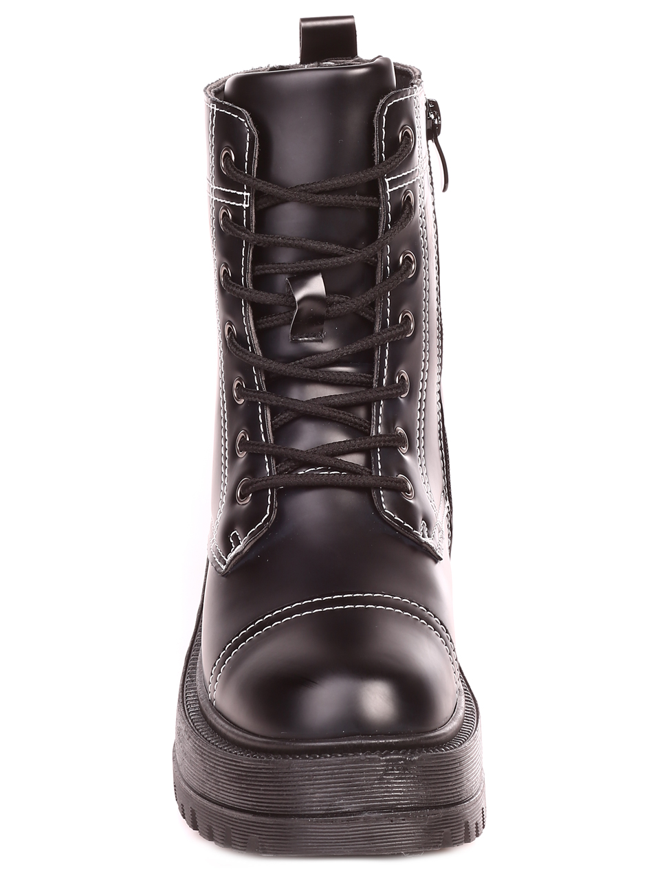 Ежедневни дамски боти в черно 2U-21513 black
