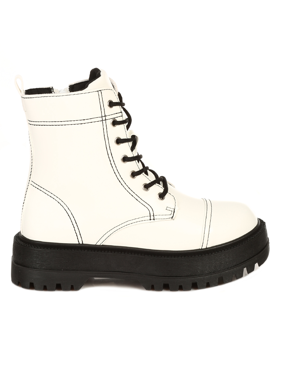 Ежедневни дамски боти в бяло 2U-21513 white