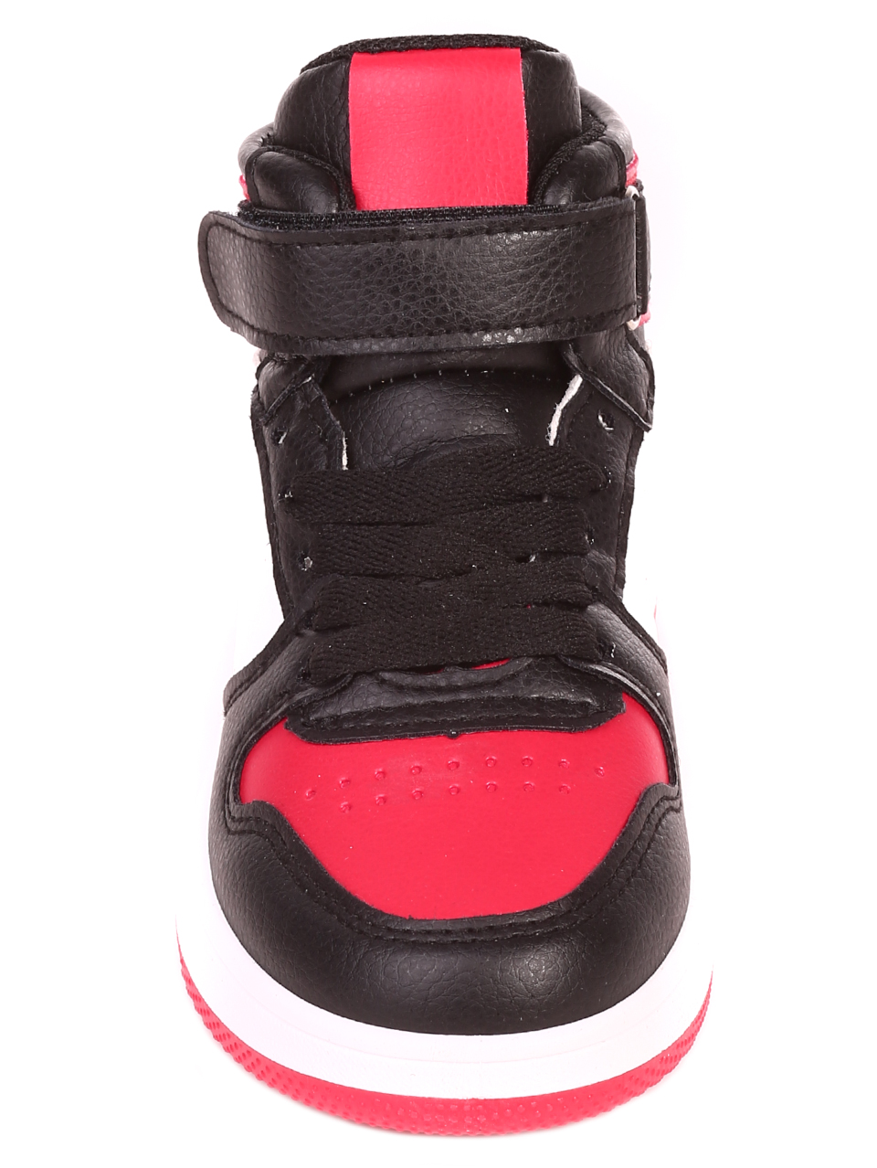 Ежедневни детски кецове в черно и червено 19U-21524 black/red