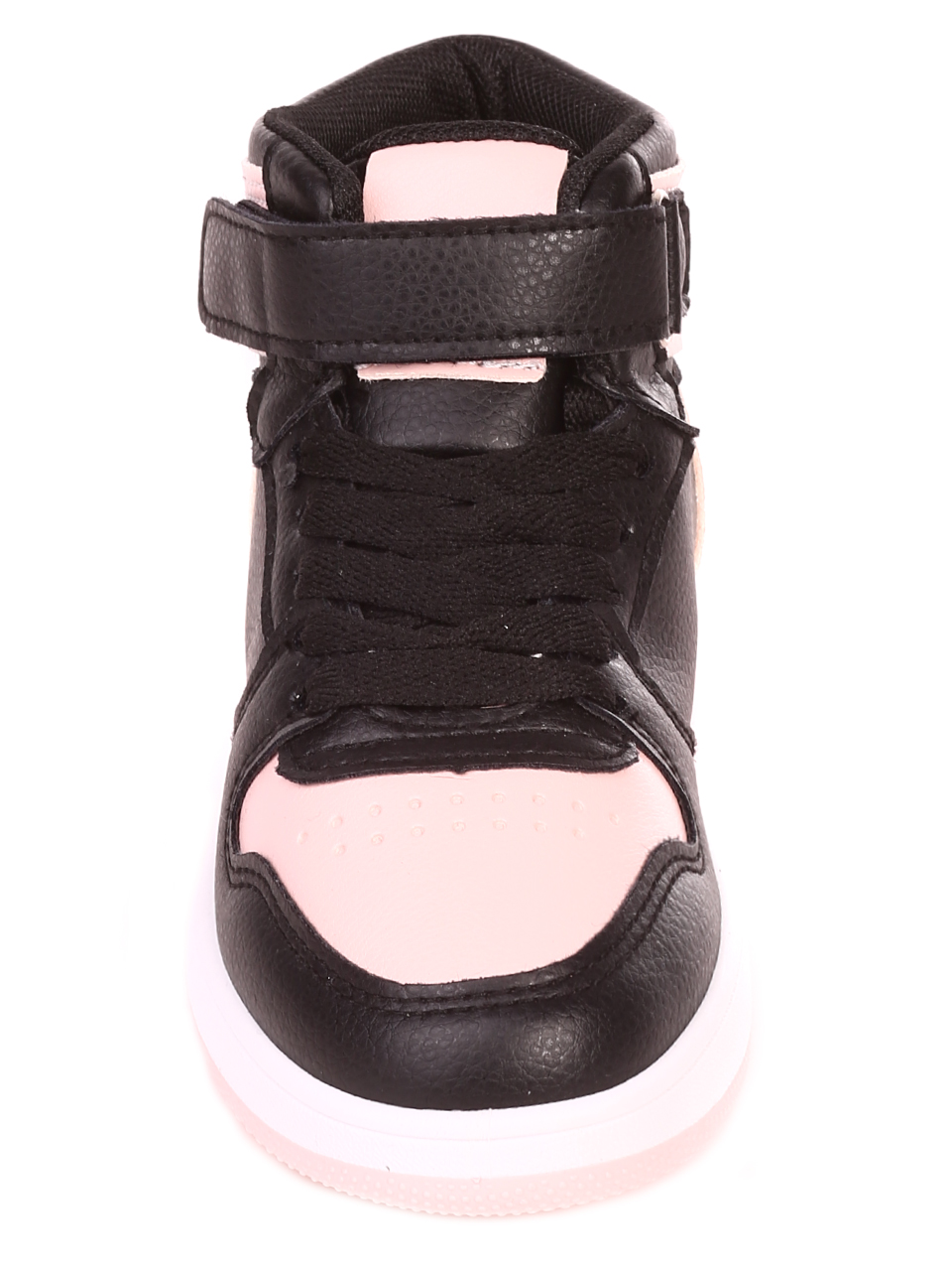 Ежедневни детски кецове в черно и розово 19U-21524 black/pink