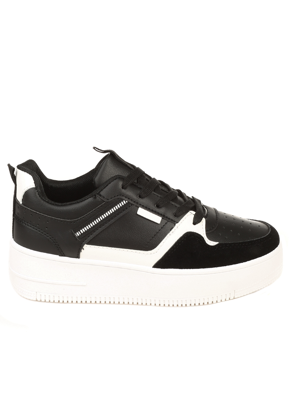 Ежедневни дамски обувки в черно 3U-21690 black