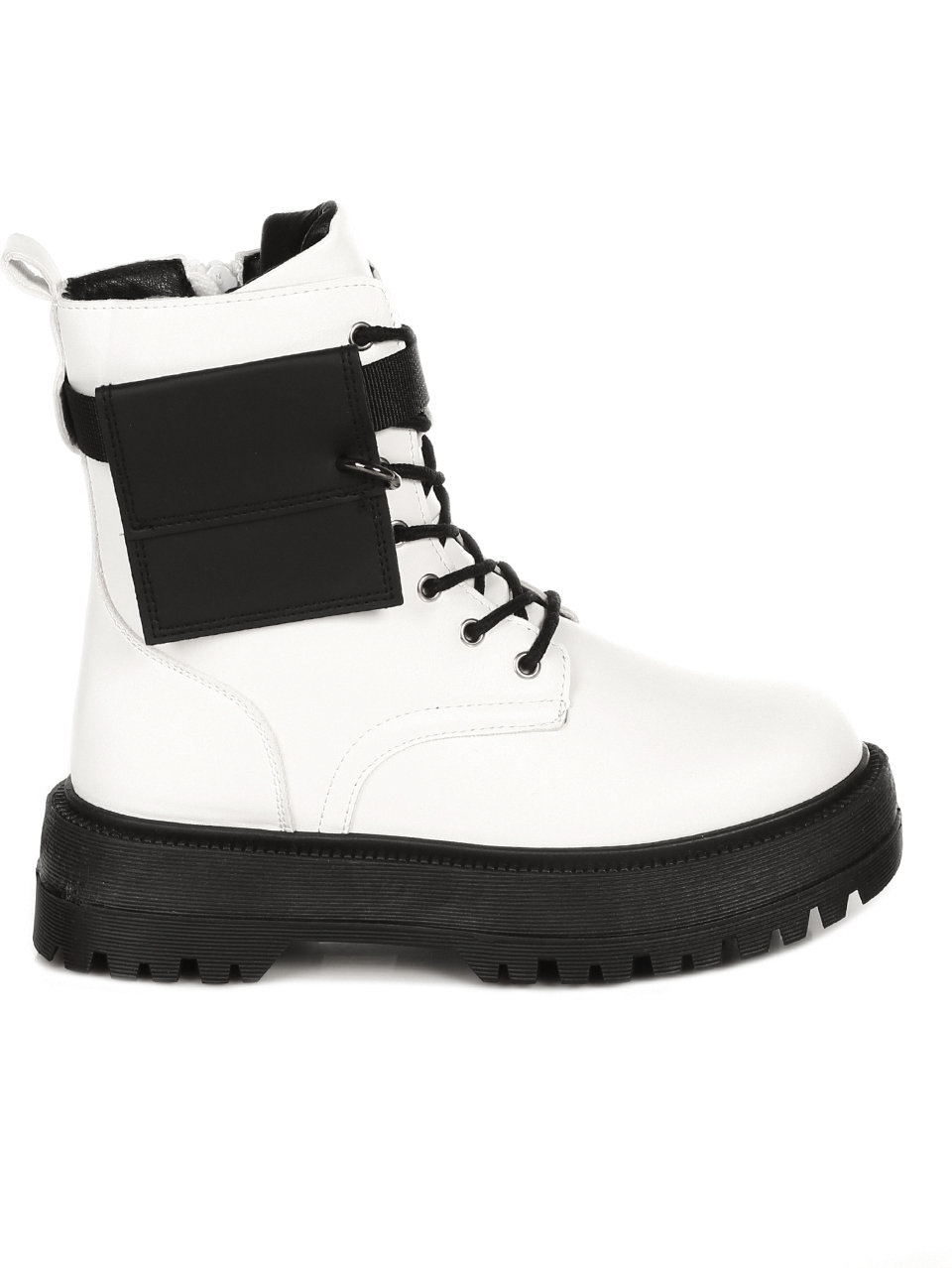 Ежедневни дамски боти в бяло 2U-21517 white