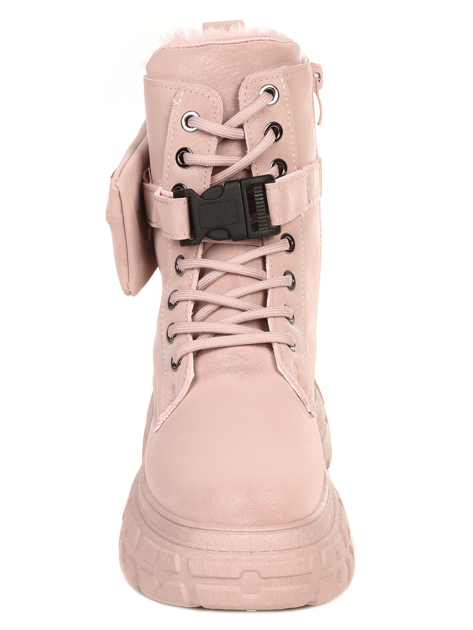 Ежедневни дамски боти в розово 2U-21708 pink