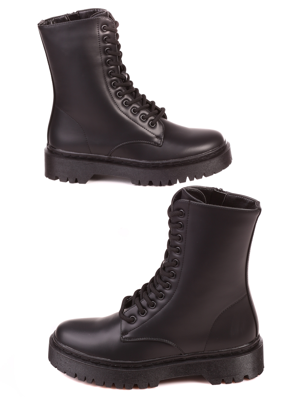 Ежедневни дамски боти в черно 2R-21603 black