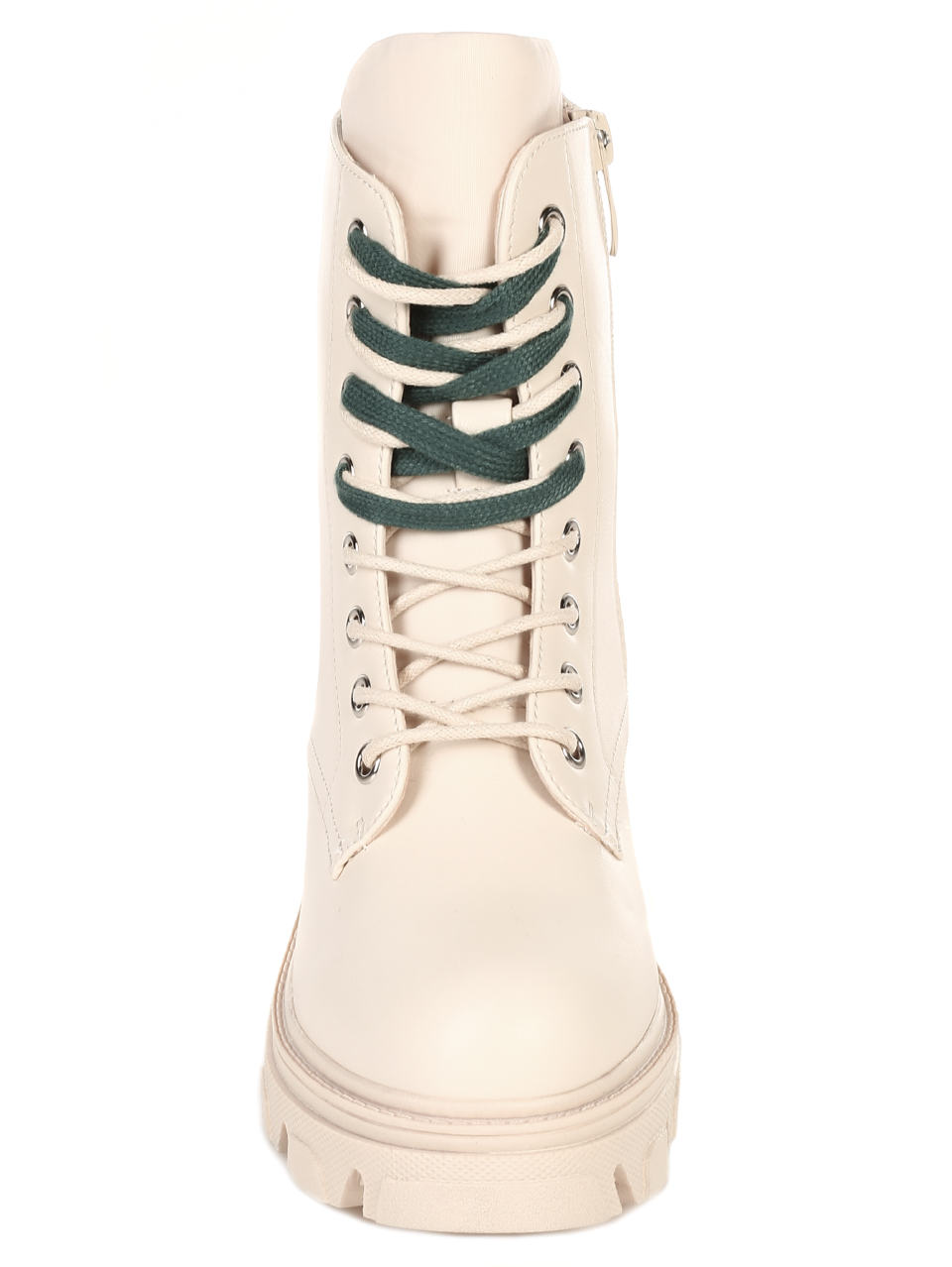 Ежедневни дамски боти в бежово 2R-21620 beige