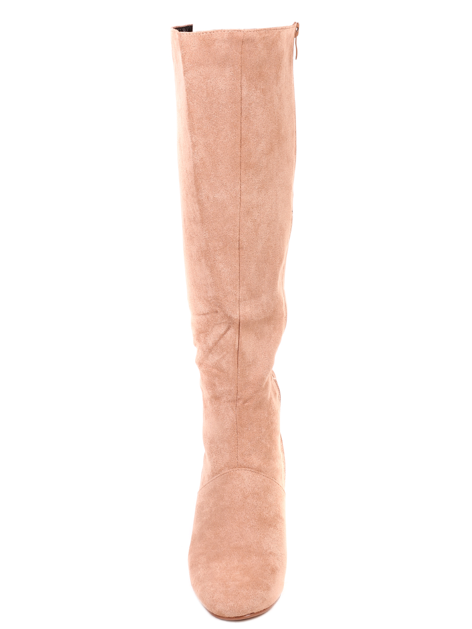 Елегантни дамски ботуши в бежово 1M-21718 beige