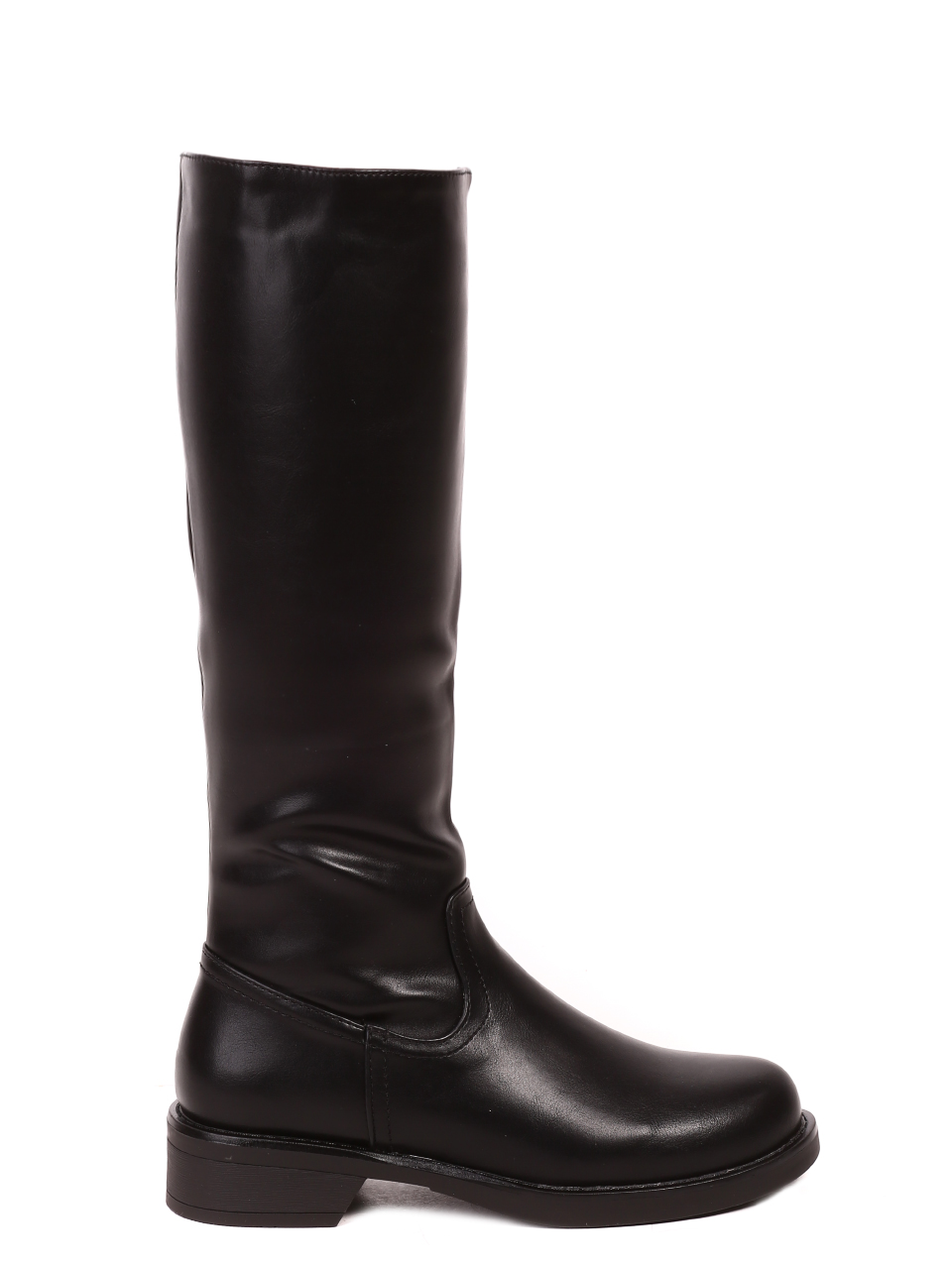 Ежедневни дамски ботуши в черно 1R-21621 black