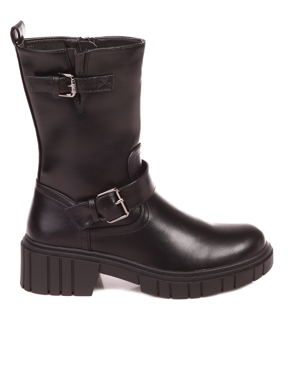 Ежедневни дамски боти в черно 2R-21749 black