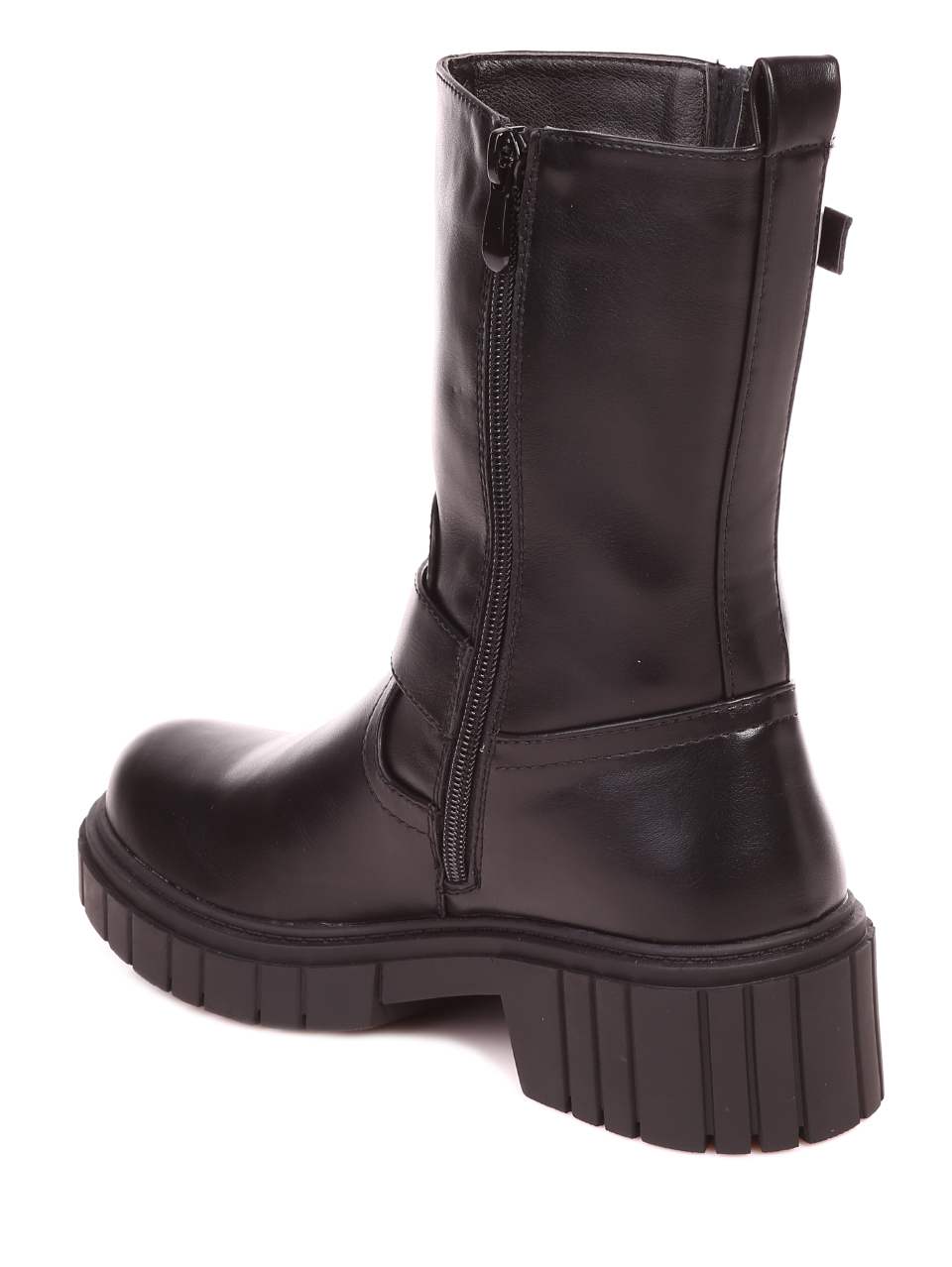 Ежедневни дамски боти в черно 2R-21749 black