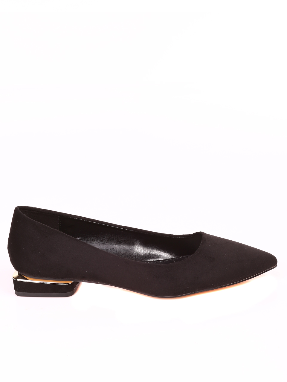 Ежедневни дамски обувки в черно 3M-21818 black mf