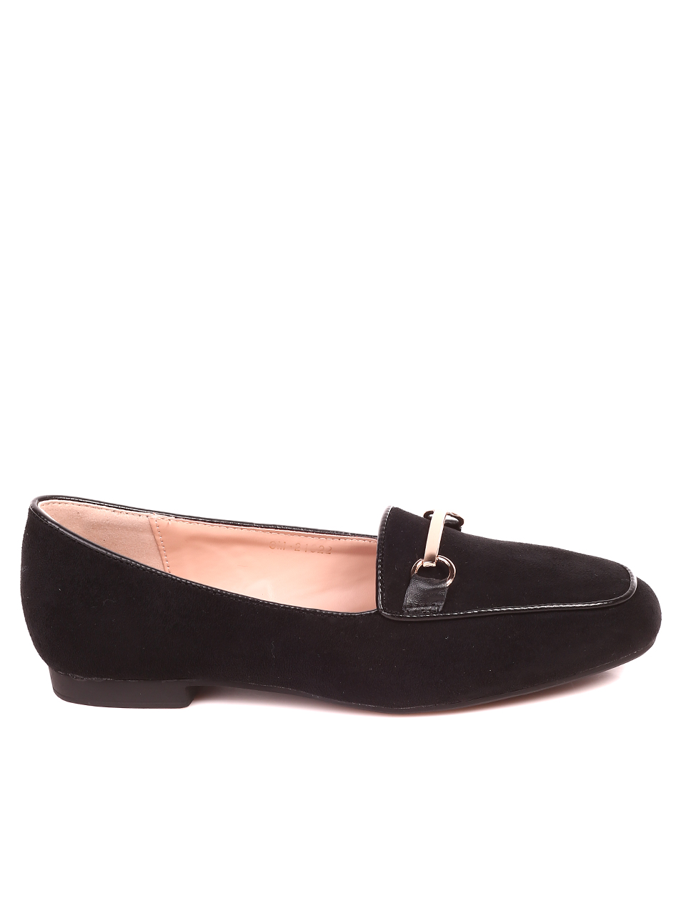 Ежедневни дамски обувки в черно 3M-21822 black