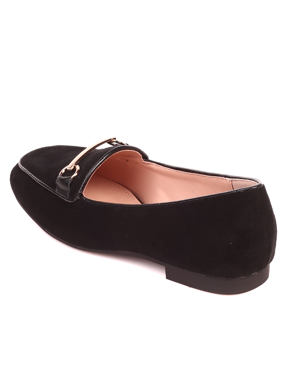 Ежедневни дамски обувки в черно 3M-21822 black