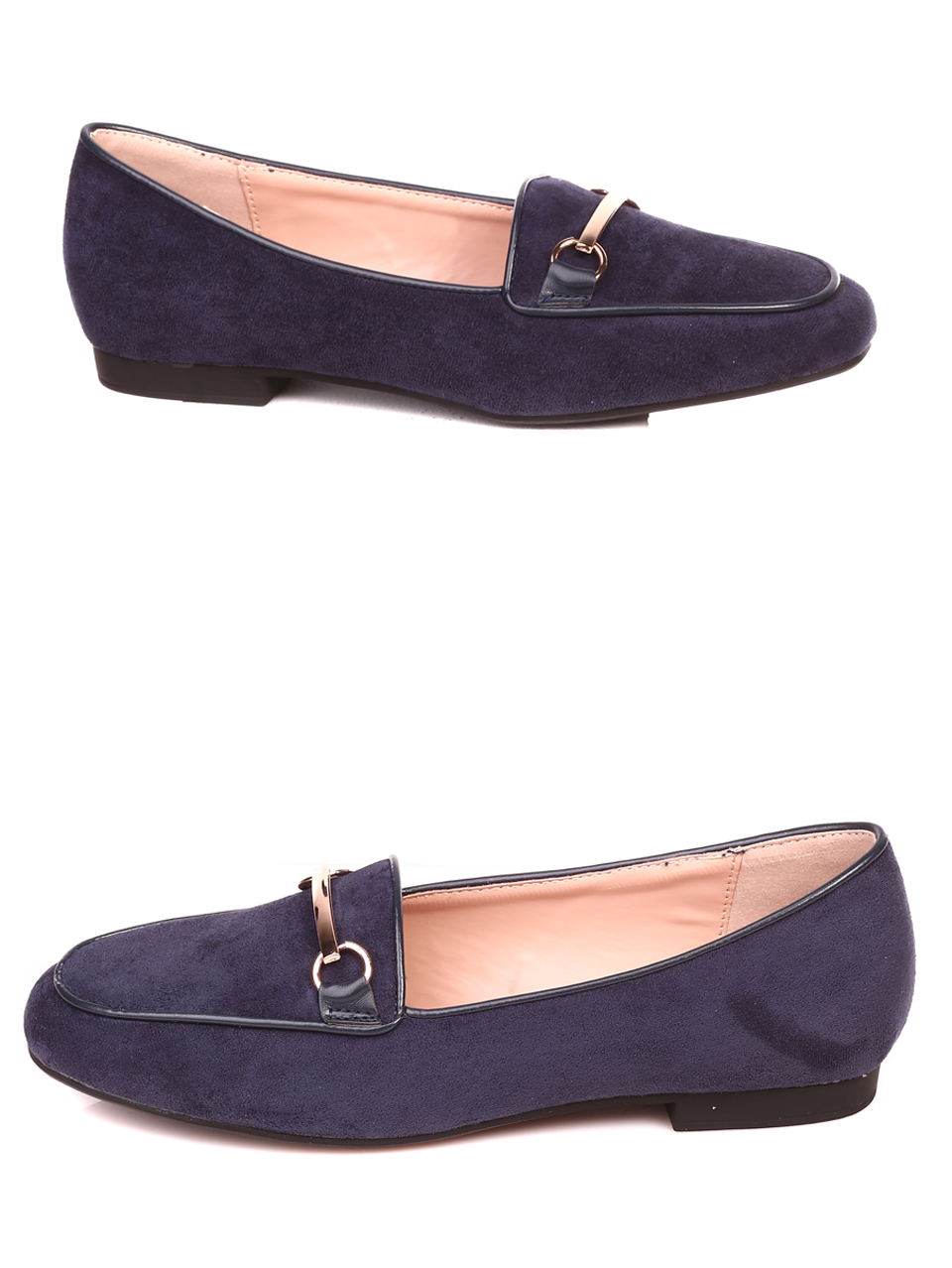 Ежедневни дамски обувки в цвят нави 3M-21822 navy