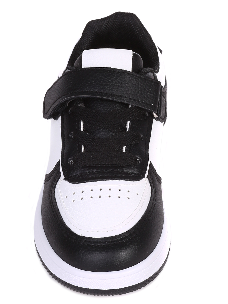 Ежедневни детски обувки в черно и бяло  18U-22001 black/white
