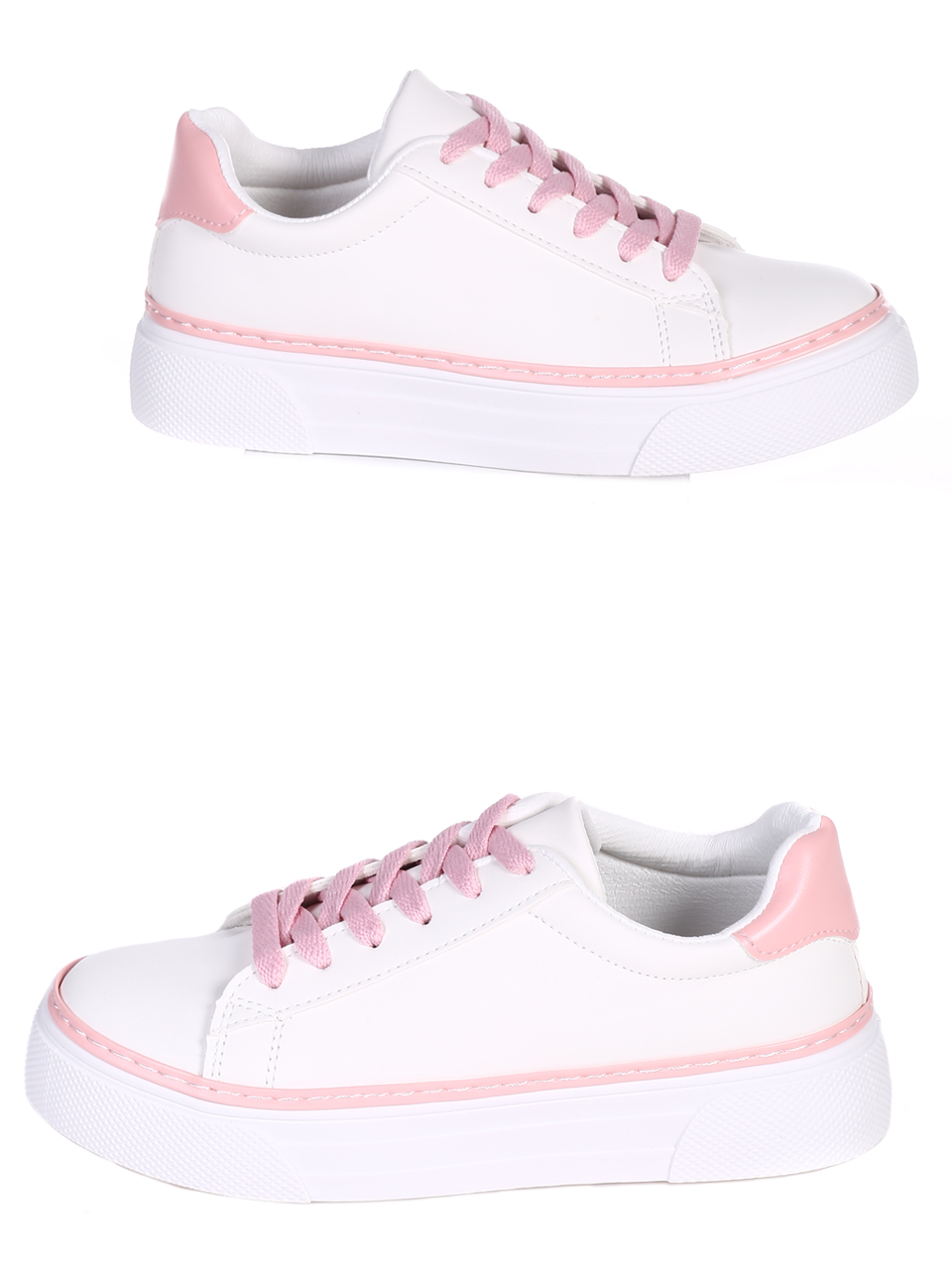 Ежедневни дамски кецове в розово 3U-22006 pink