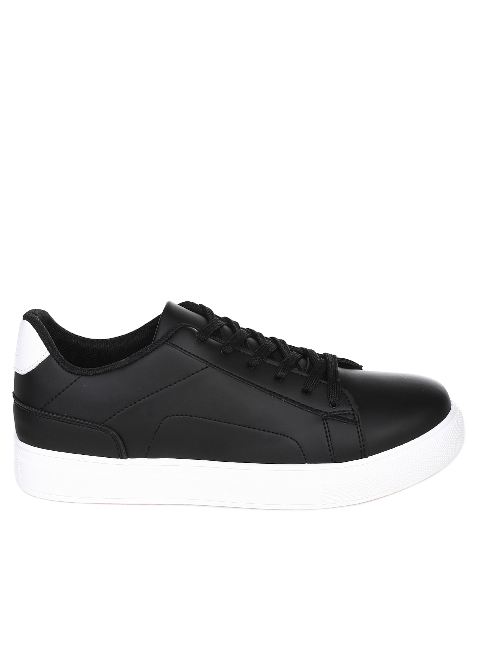 Ежедневни мъжки обувки в черно 7U-22010 black