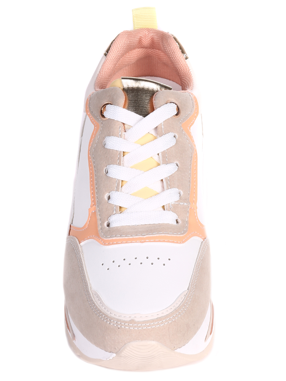 Ежедневни дамски обувки на платформа в бежово 3U-22024 beige