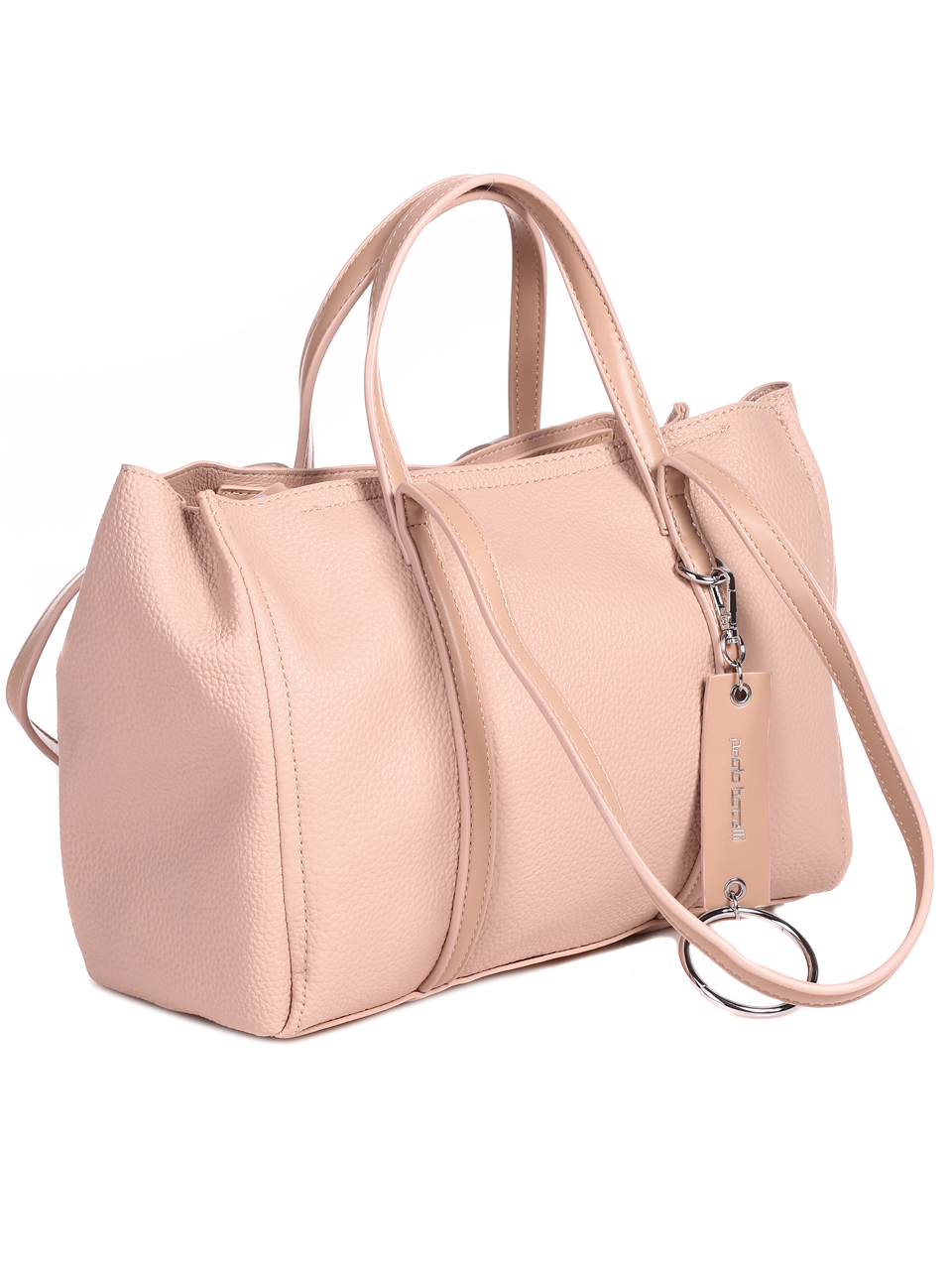Ежедневна дамска чанта в бежово 9Q-22073 beige