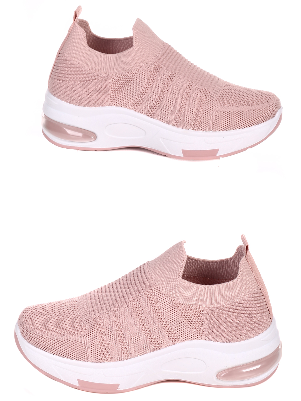 Ежедневни дамски обувки в розово 3U-22048 pink