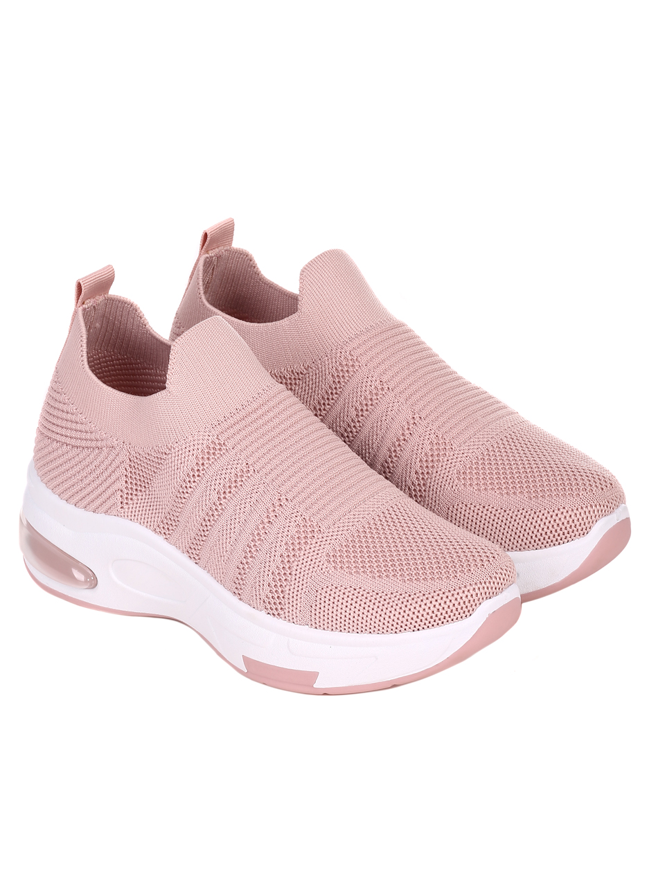 Ежедневни дамски обувки в розово 3U-22048 pink