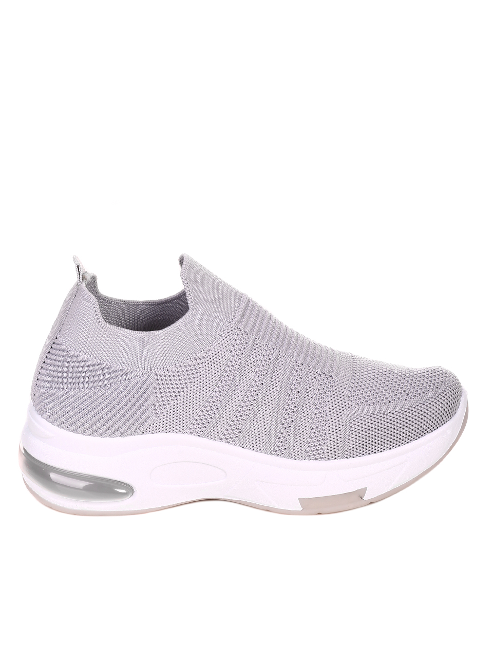 Ежедневни дамски обувки в сиво 3U-22048 grey