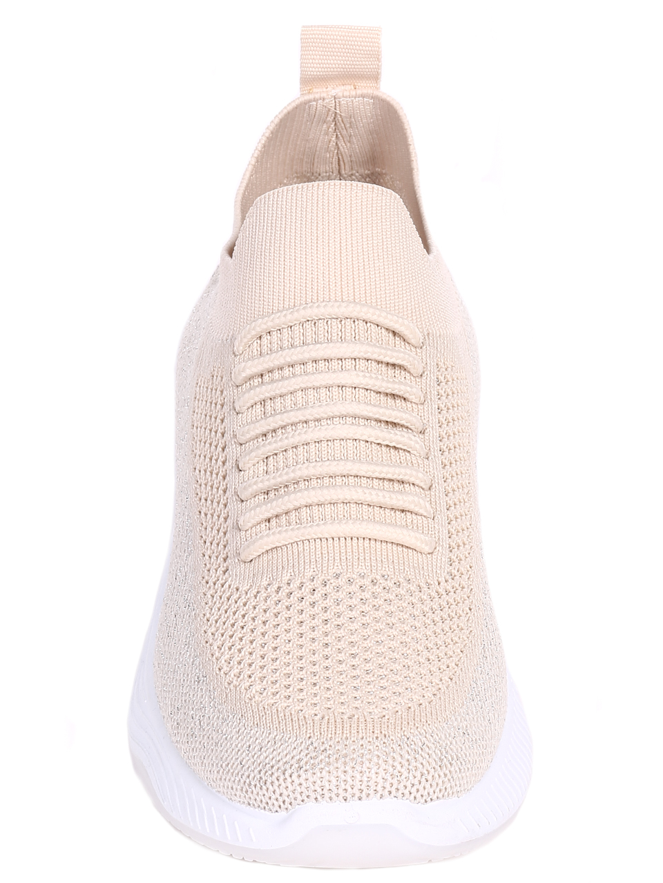 Ежедневни дамски обувки в бежово 3U-22047 beige