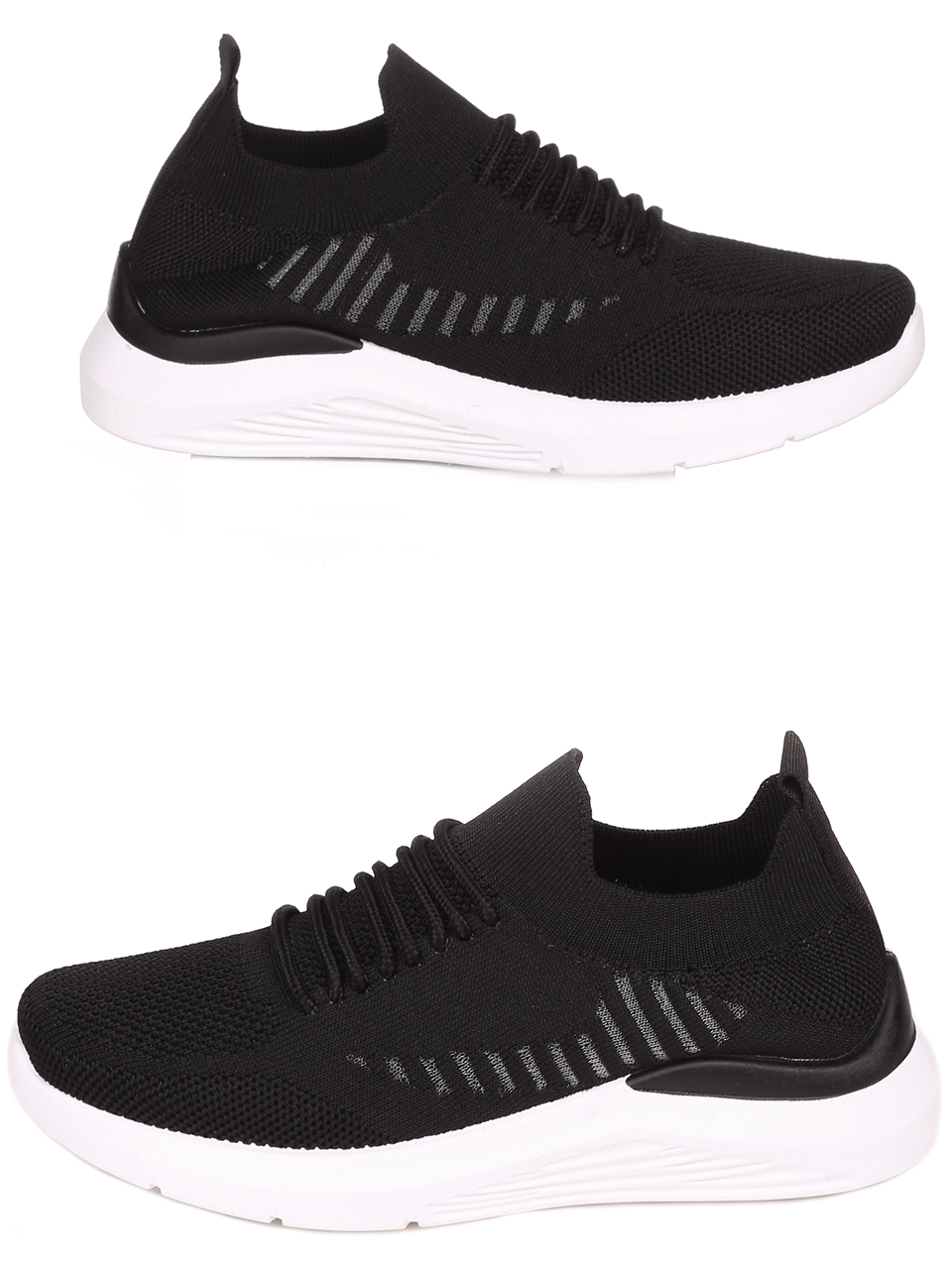 Ежедневни дамски обувки в черно 3U-22049 black