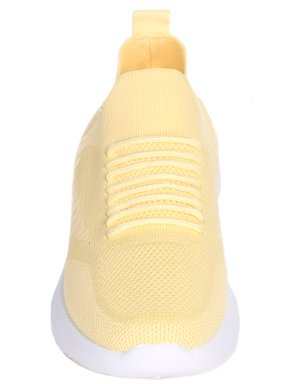Ежедневни дамски обувки в жълто 3U-22049 yellow