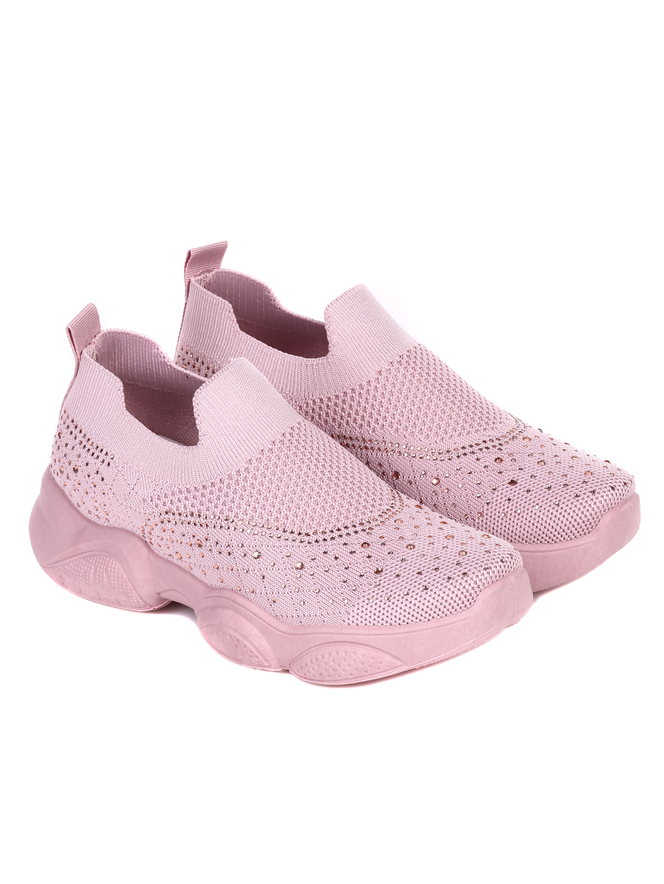 Ежедневни детски обувки в розово 18U-22057 pink