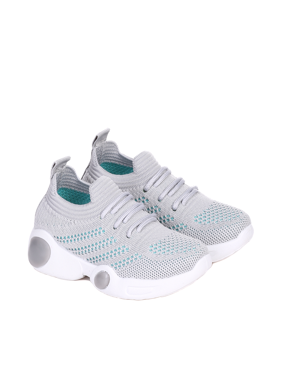 Ежедневни детски обувки в сиво  18U-22059 grey