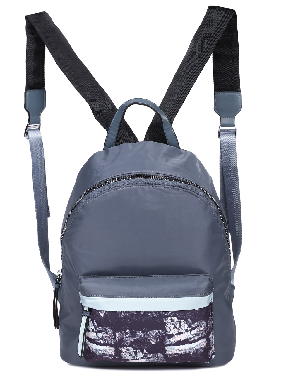 Eжедневна дамска раница в синьо 9Q-22065 blue