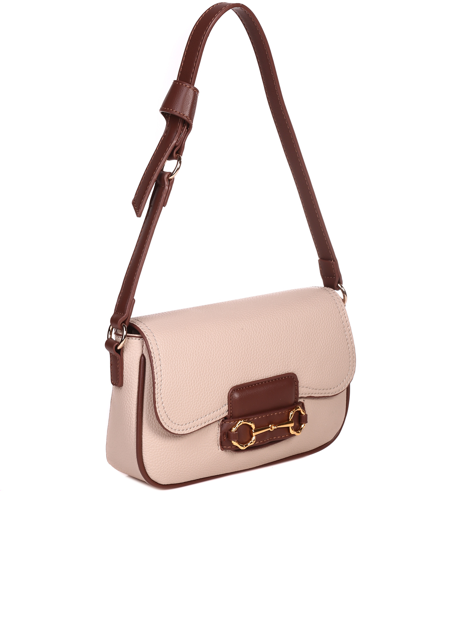 Eжедневна дамска чанта в бежово 9Q-22101 beige