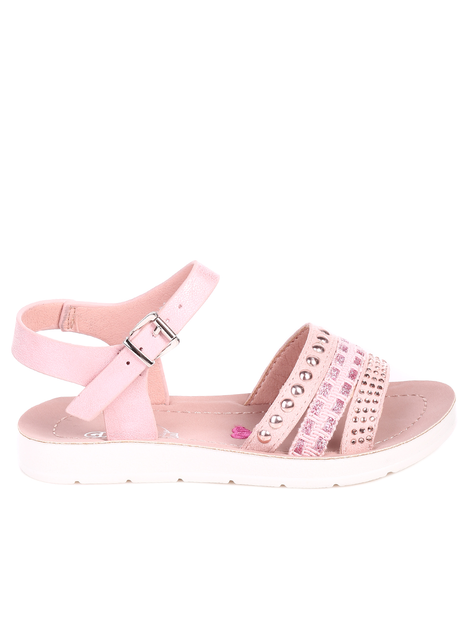 Ежедневни детски сандали в розово 17F-22206 pink