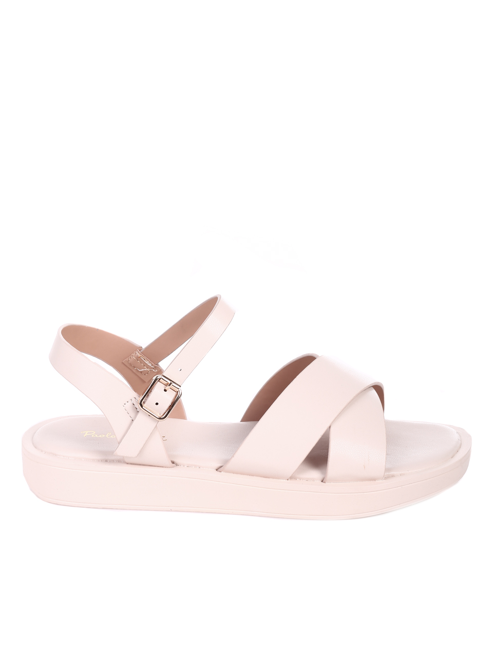 Ежедневни дамски сандали в бежово 4C-22159 beige