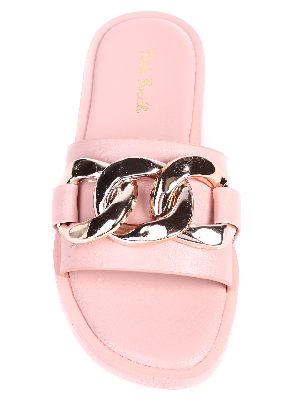 Ежедневни дамски комфортни чехли в розово 5C-22161 pink