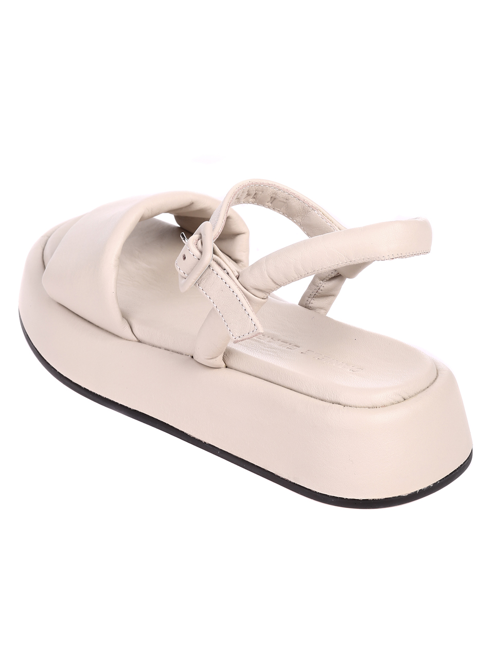 Ежедневни дамски сандали на платформа 4AT-22354 beige