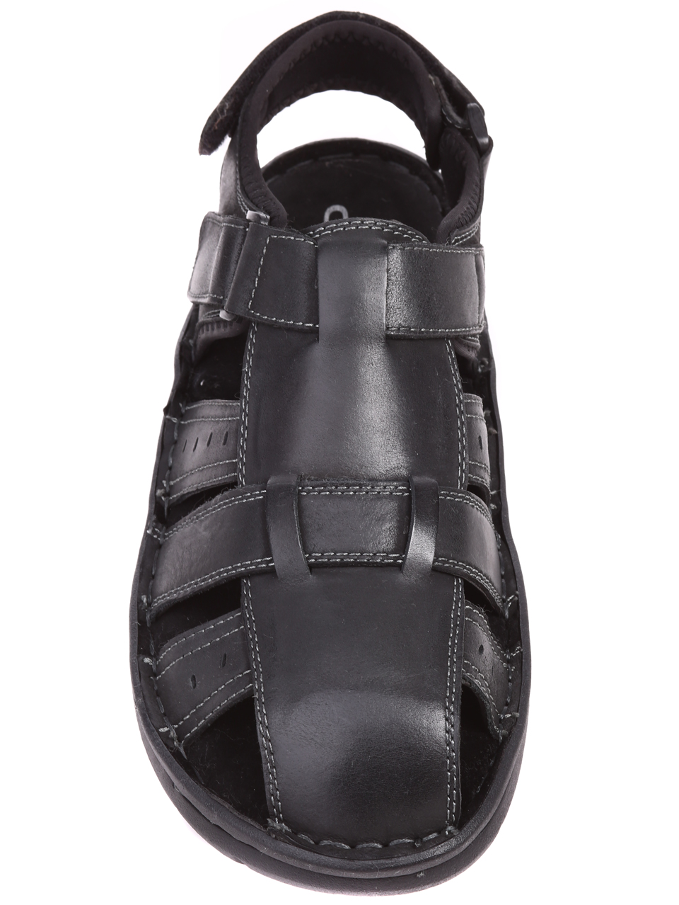 Ежедневни мъжки сандали от  естествена кожа  8N-22272 black