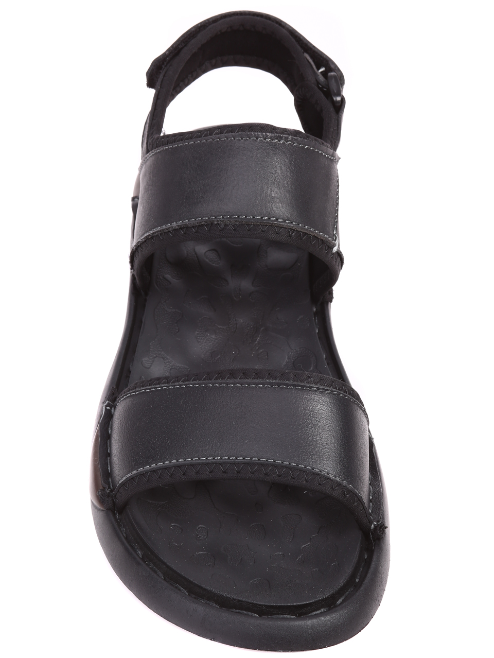 Ежедневни мъжки сандали от естествена кожа 8N-22274 black
