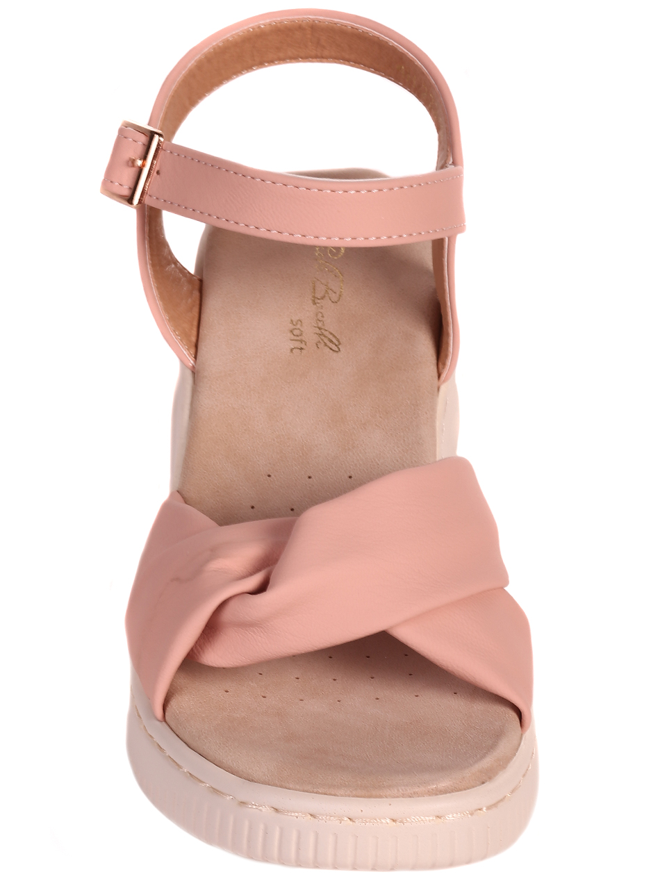 Ежедневни дамски сандали на платформа 4H-22246 pink