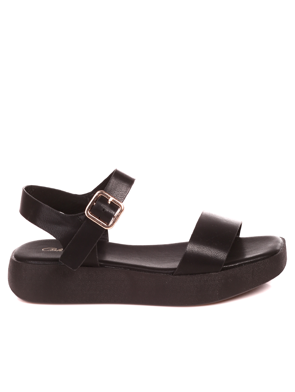 Ежедневни дамски сандали на платформа 4H-22258 black