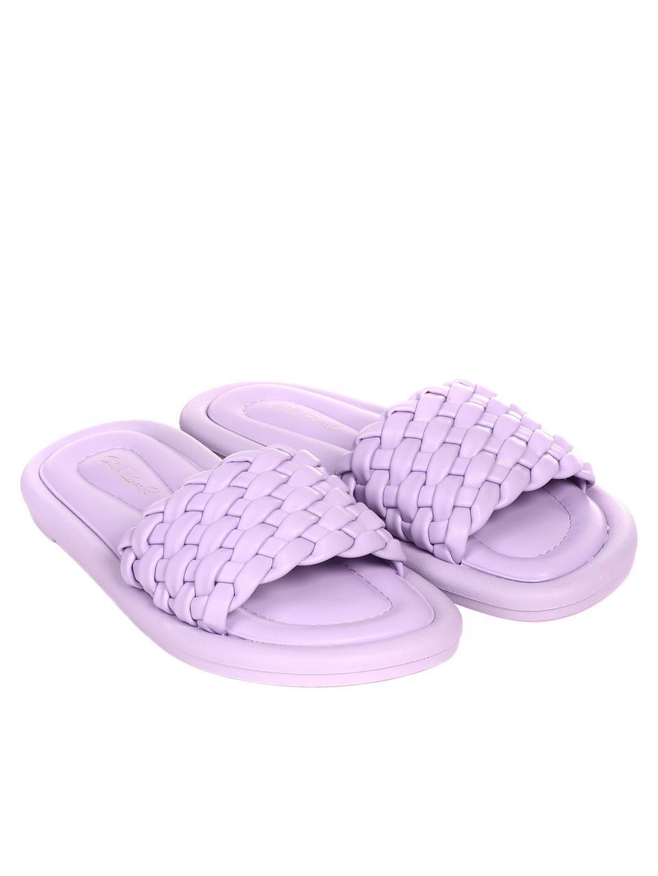 Ежедневни дамски комфортни чехли 5H-22252 purple