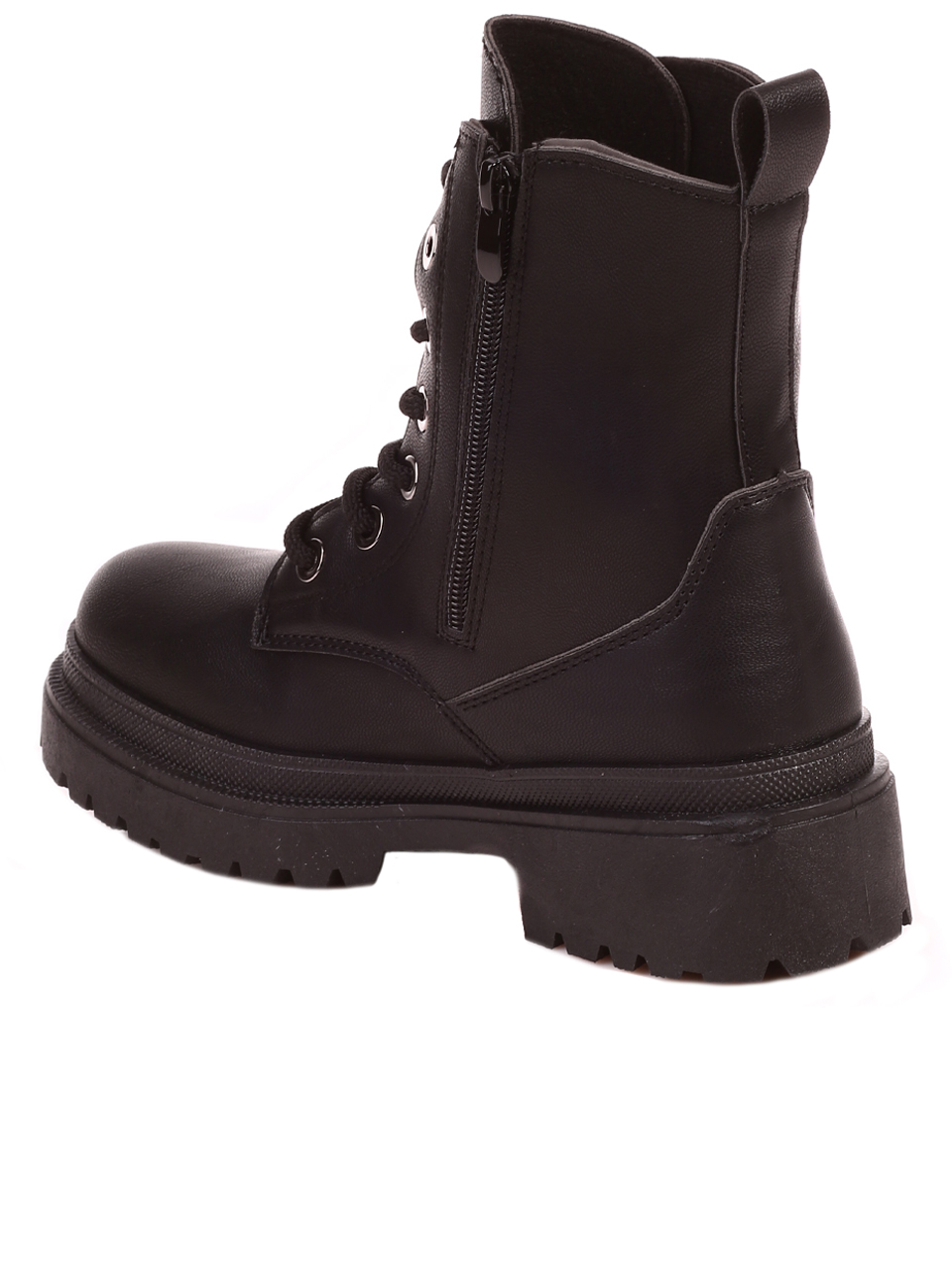 Ежедневни дамски боти в черно 2U-22533 black