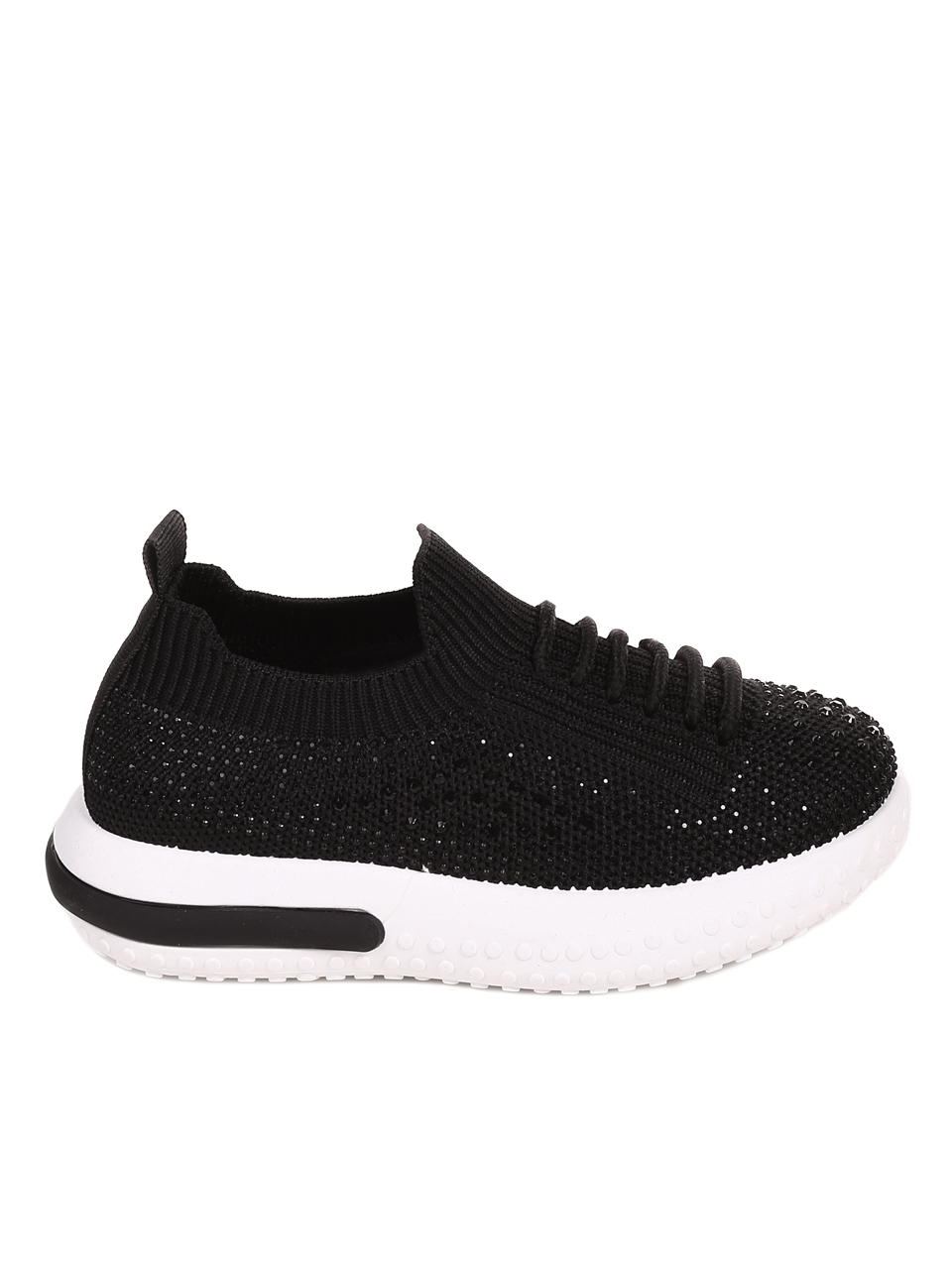 Ежедневни детски обувки в черно 18U-22055 black